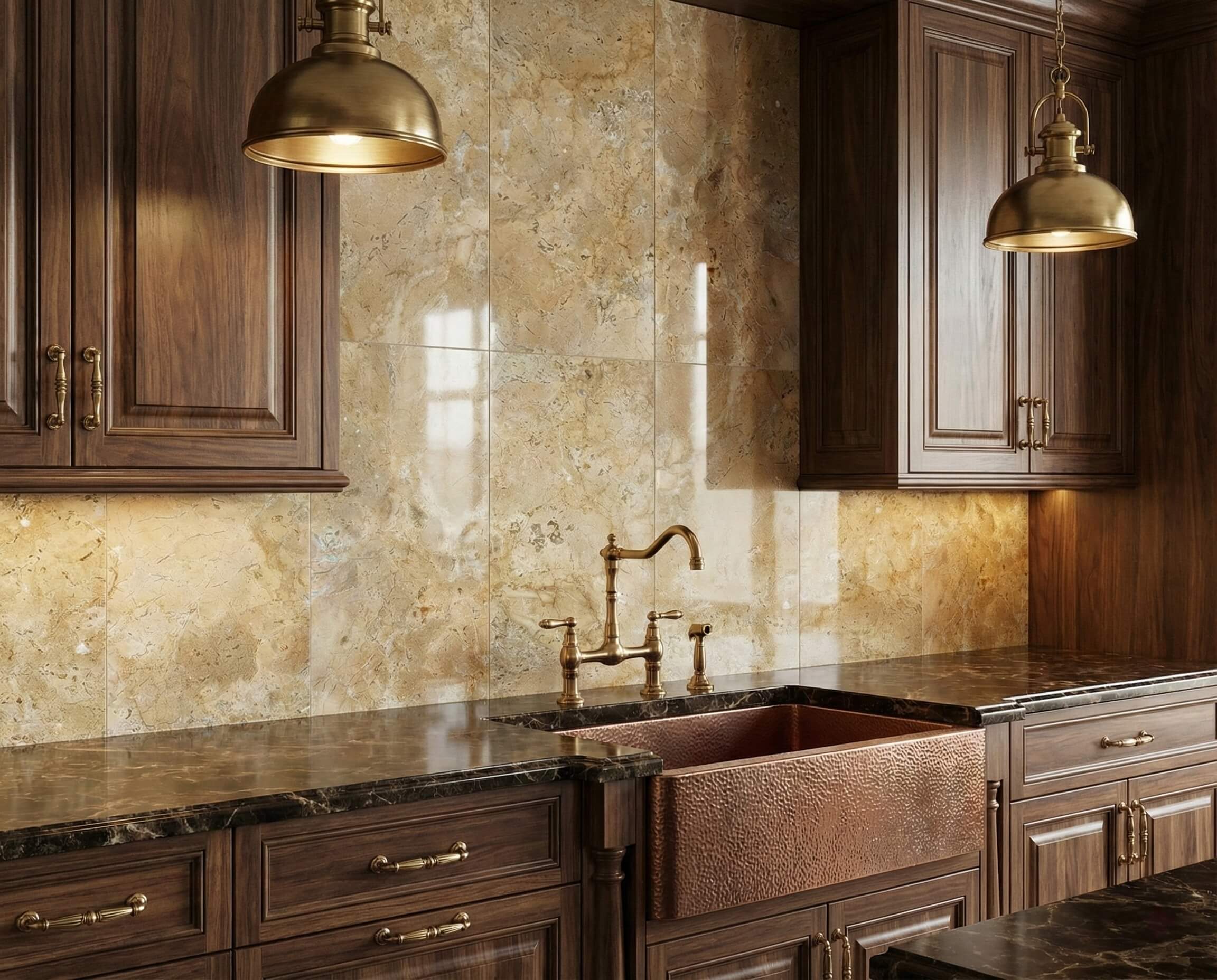 12X24 Inch Gold Yellow Beige Natural Marble, For Floor And Wall, Polished Marble Tile,... thumbnail 1