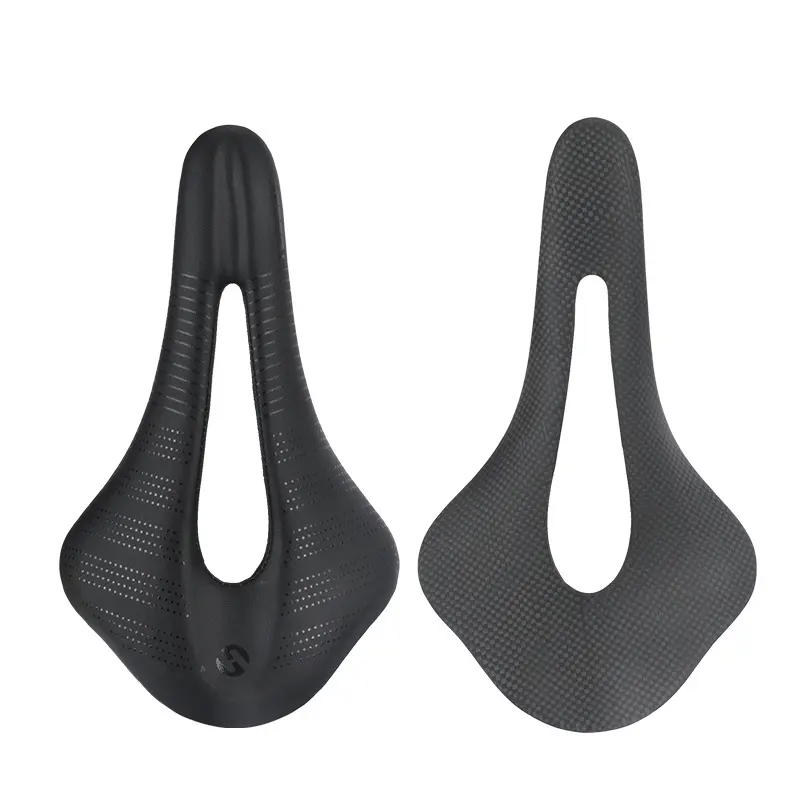Mountain Road Bike Carbon Fiber Cycling Seat Saddle Full