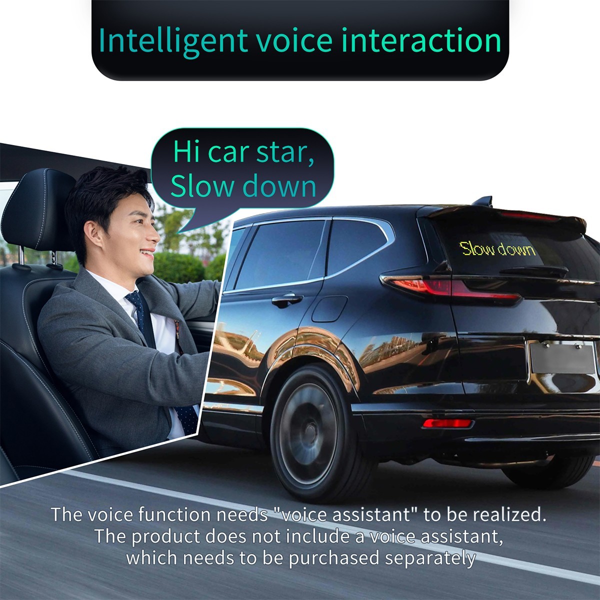12x59CM For Truck-Specific Devil's Eye LED-Screen Car Light Dynamic Lamp — image 6