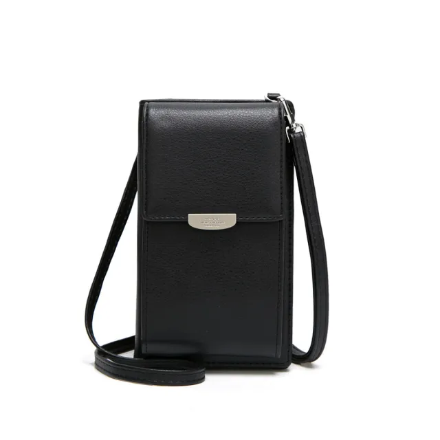 Multi function Mobile Phone Mini One shoulder Diagonal Bag Black - Shop at LoveMi