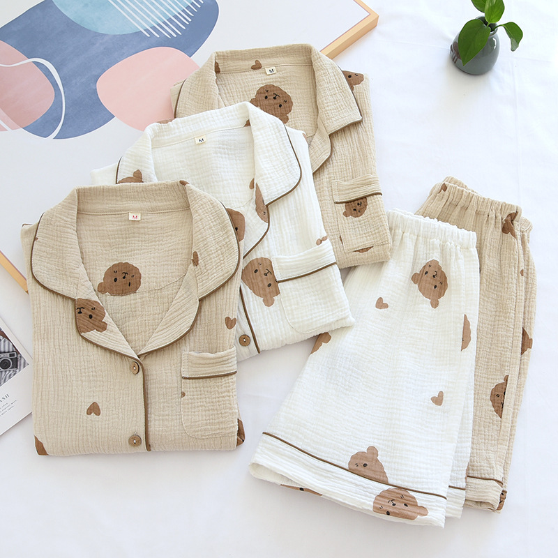 Bear Pajama Set | Cute & Minimal for Women