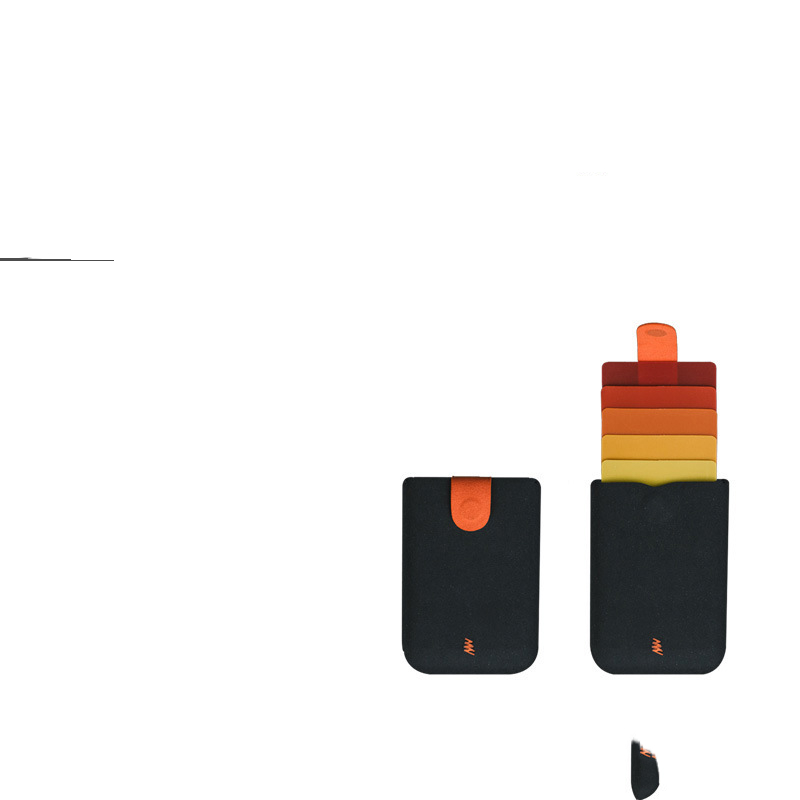 PU Leather Card Holder Men's Pop-up Card Holder