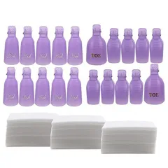 Nail Tools Nail Remover Clips Nail Polish Glue Nail Remover Set - View 1