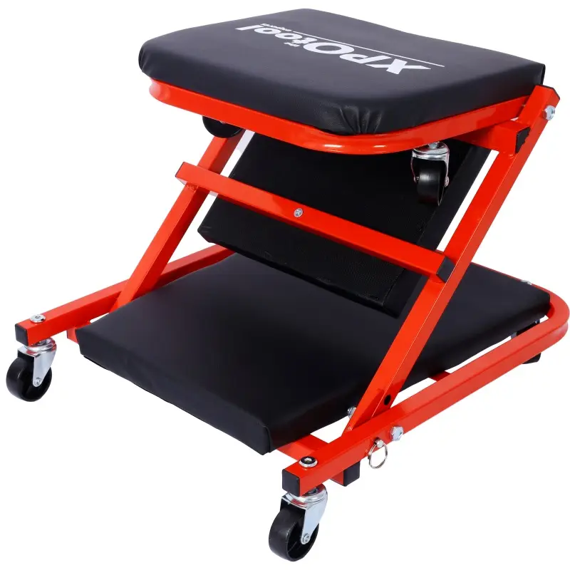 Mechanic Crawler, Garage Gift, 36inch Z-crawler Seat, 2-in-1 Mechanic Gift, 300 Lb Capacity, Low Profile Crawler With 6 Wheels, Garage, Father's Day Tool Gift S