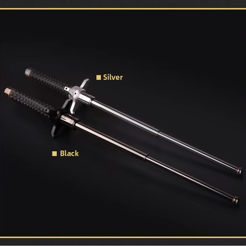 26 Inch Multifunctional Hiking Pole, Level 3, Extendable, Portable,car Mounted, Impact Resistant, Used For Hiking, Camping