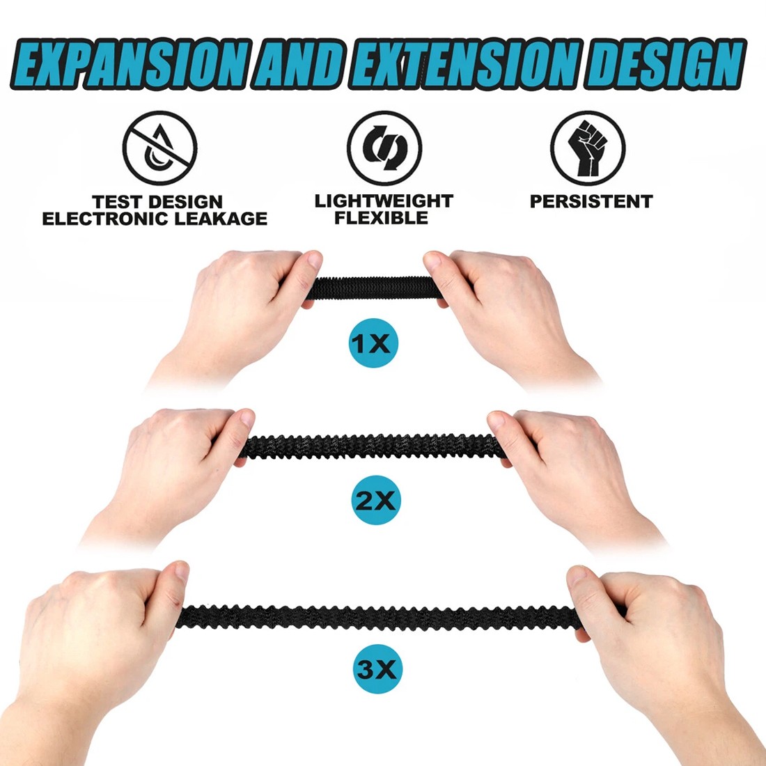 Heavy Duty 25-100FT Expandable Garden Hose Pipe Flexible With Water Spray Gun UK