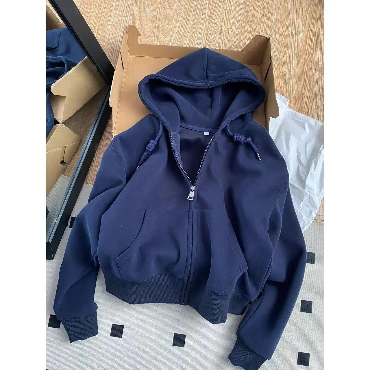 Niche Tops Loose Casual Short Jacket