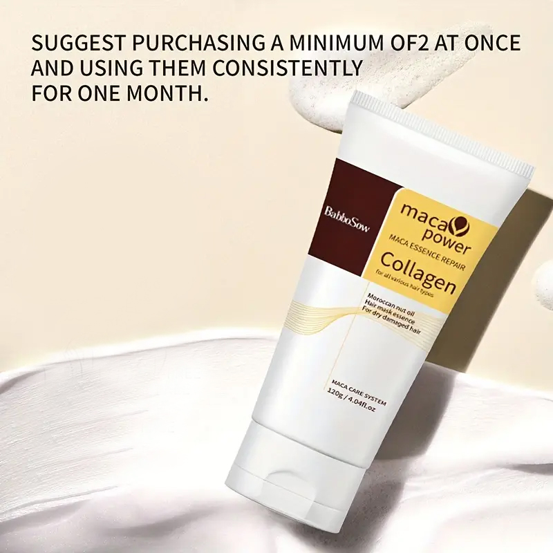 Only Supports Self Pickup With Waybill Collagen No Heat Hair Mask Deep Repair... 3