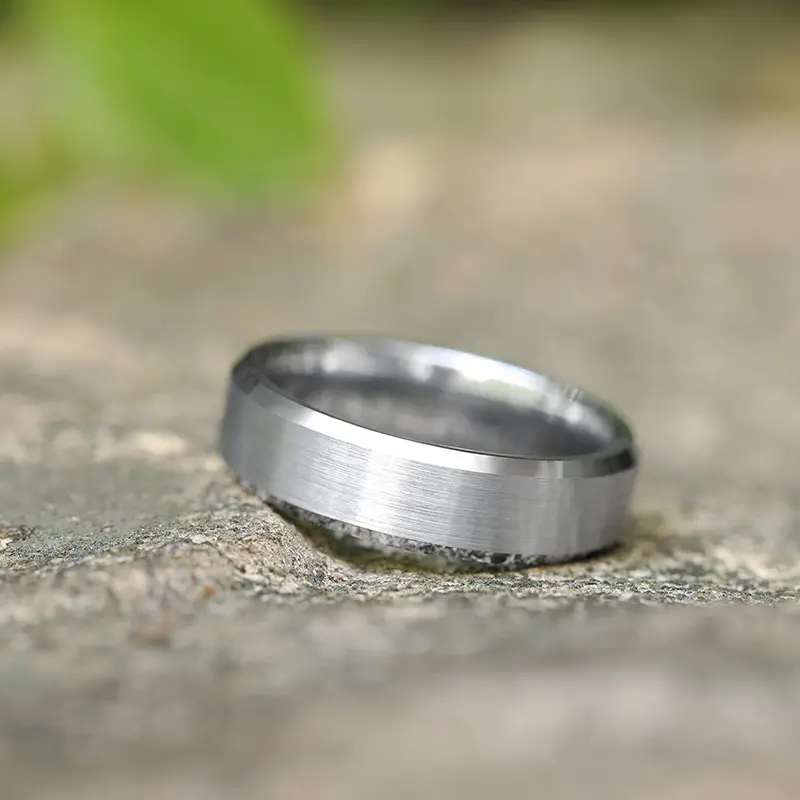 4mm Wide Tungsten Ring True Color Couple