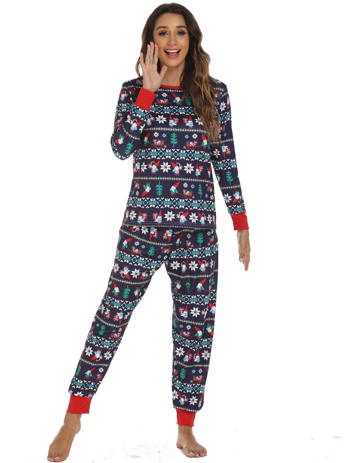 Title 3, Home Clothes Set Pajamas Female Autumn And Wint...