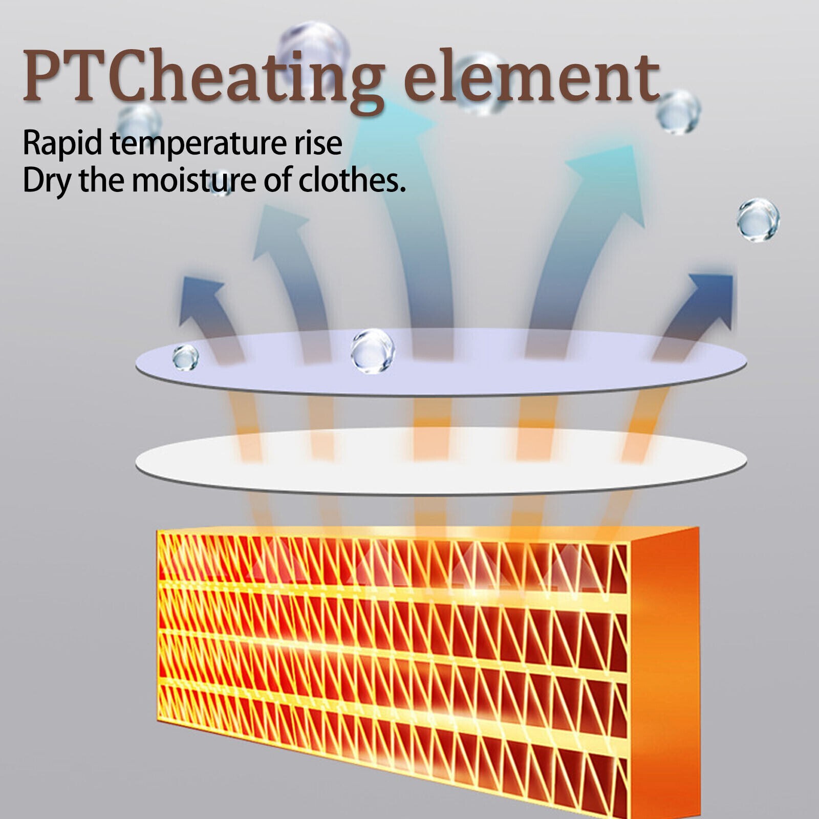 Portable Electric Heated Clothes Dryer & Cover Indoor Home Use Lightweight 1000W