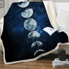 One Piece Of Flannel Blanket Printing - 130X150Cm - View 1