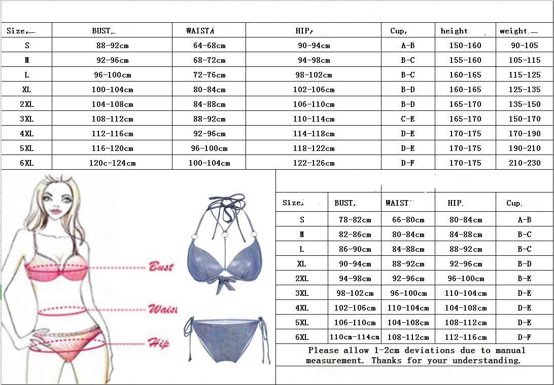 New Multi-color Bikini Swimsuit - Image 2