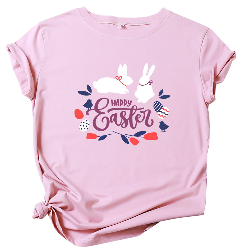 Title 7, Cotton Easter Short Sleeve Women