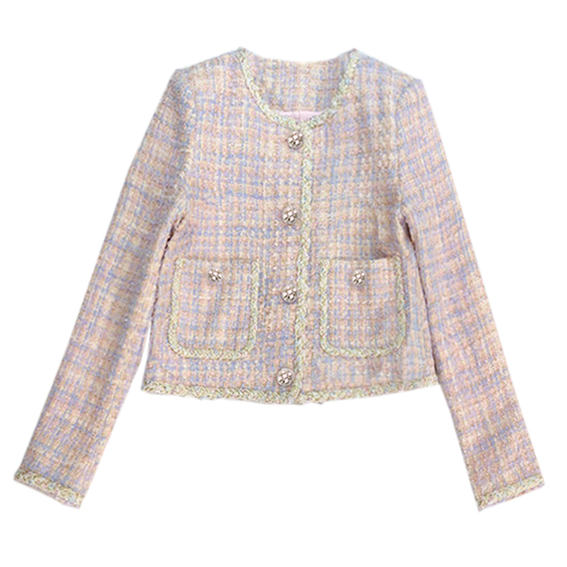 Fashion Ladies Simple Long-sleeved Short Jacket