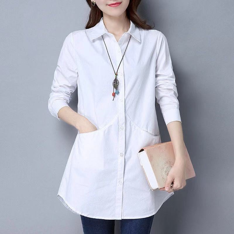 Title 3, Large Size Slimming Casual Shirt Mom Wear Jacke...