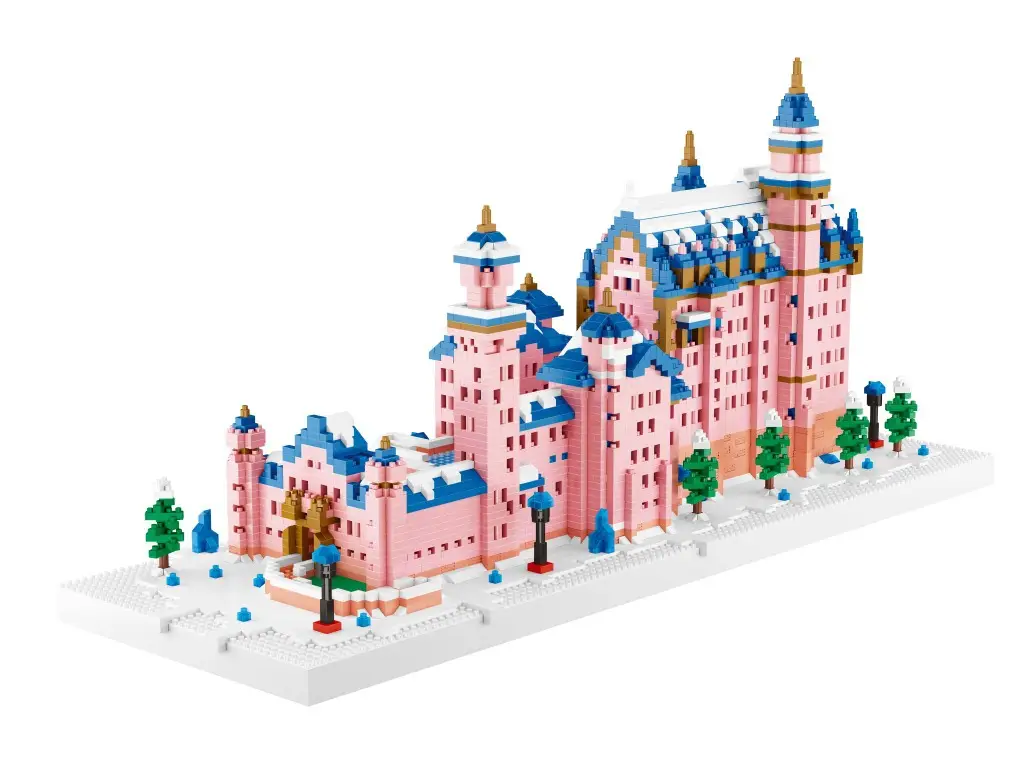 Miniature Building Blocks Attractions Series Swan Lake