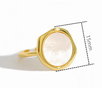 Title 1, Geometric Circular Ring With Niche Design For S...