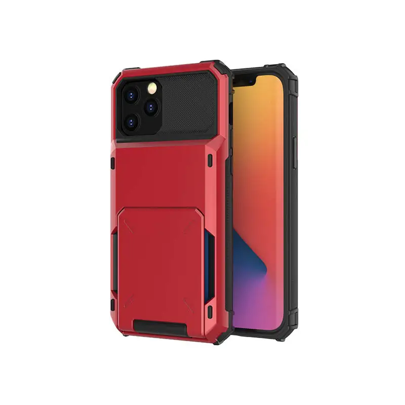 Mobile Phone Shell SUV Flip Card Multi-function Suitable For Anti Drop Xsmax Protective Cover