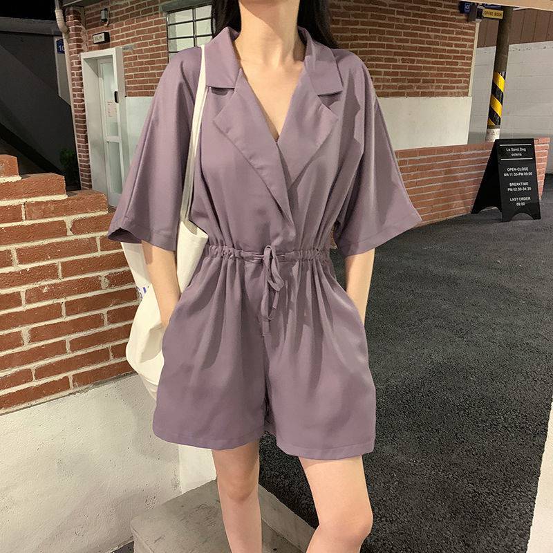 Women's Elegant One Piece Cargo Shorts