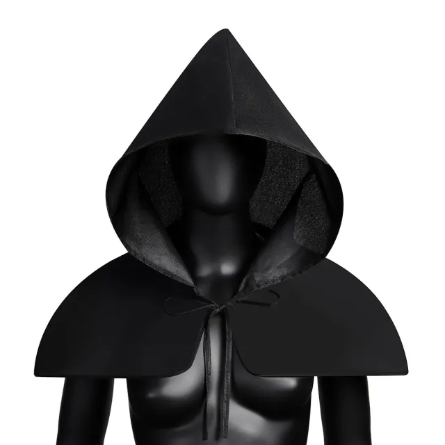 Halloween Hood Cloak Medieval Plague Bird Mask Black - Shop at LoveMi