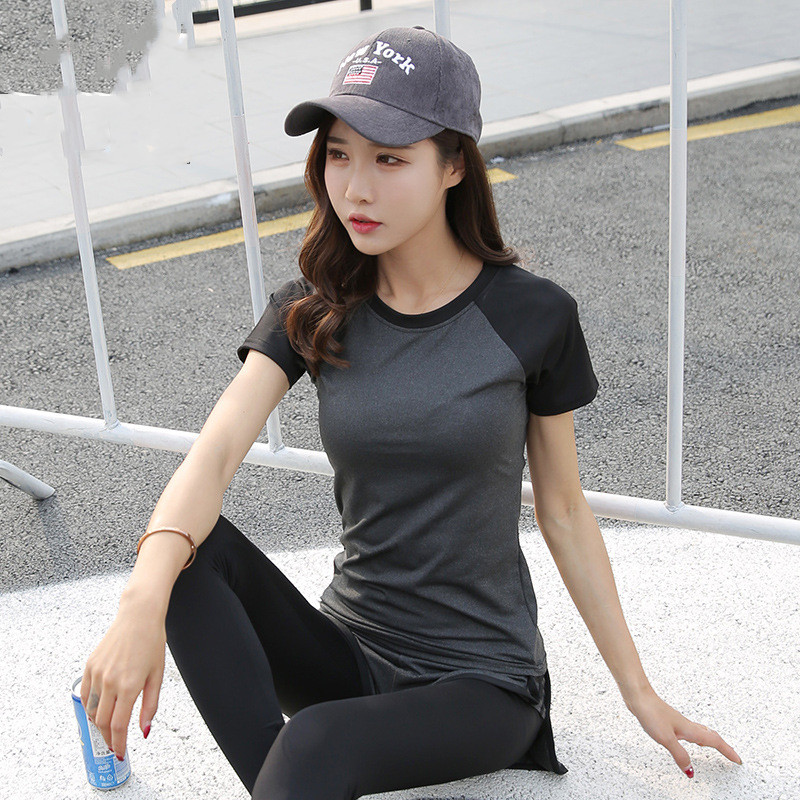 Women's Quick Dry Crewneck Sports Long Sleeve T-Shirt