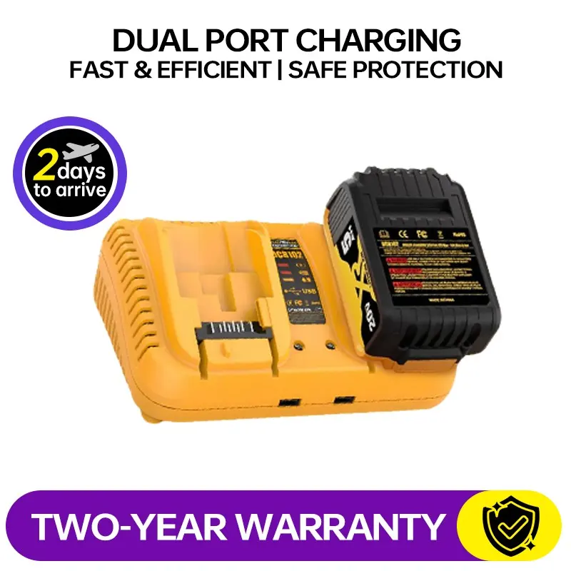 20V Dual-port Fast Charger, Replaceable Compatible