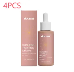 Herbal Sun Free Tanning Supplement Drops - 4Pcs - View 1