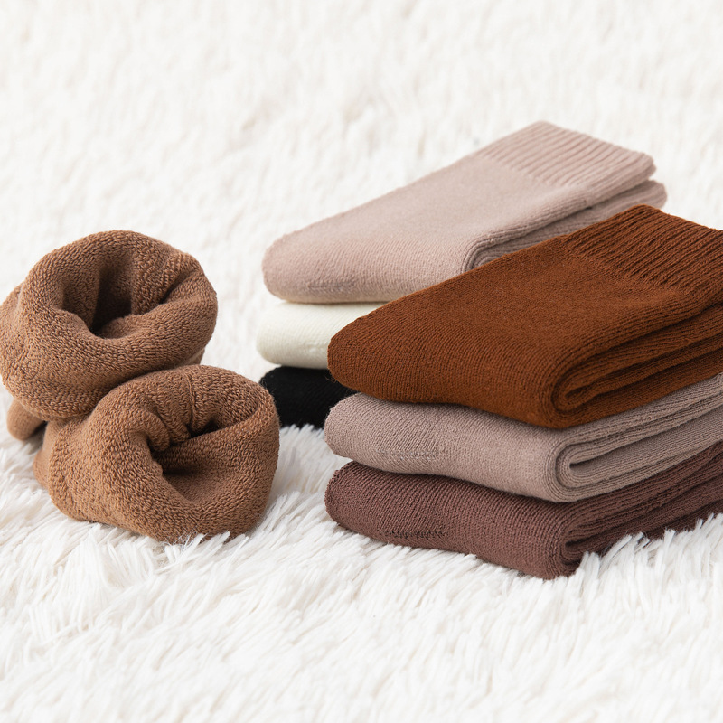 Thickened Fleece Warm Floor Socks