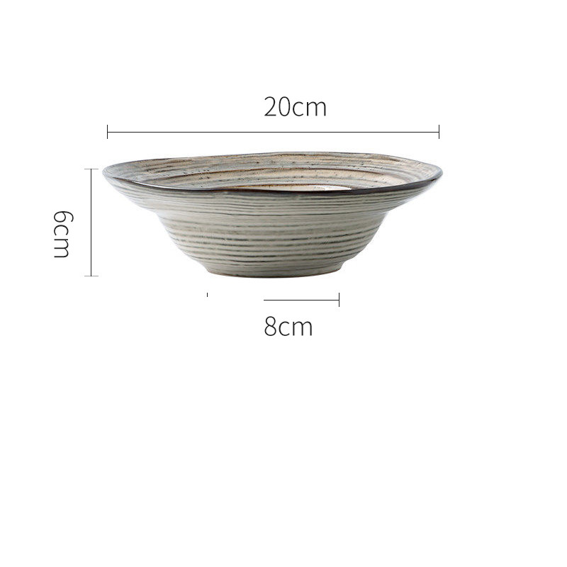 8inch shallow soup plate