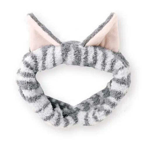 Face Wash Makeup Hair Band Set Cute Sell Germination Band Grey - Shop at LoveMi