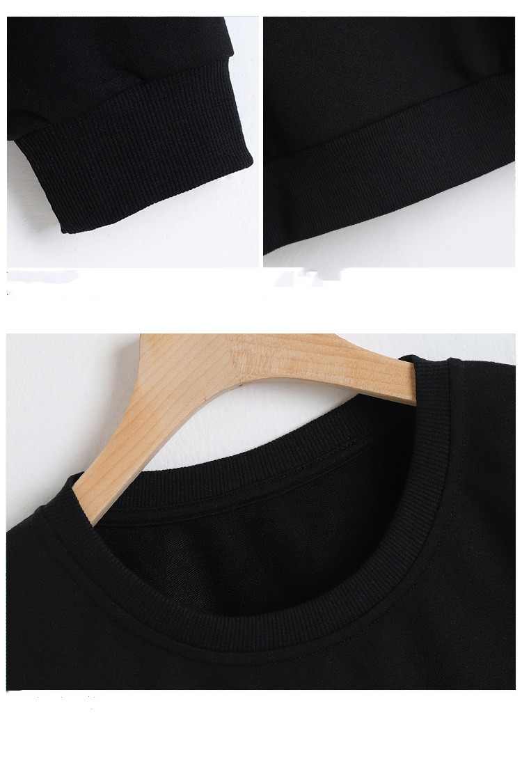 Title 7, Fashion Casual Round Neck Sweater Pullover Loos...