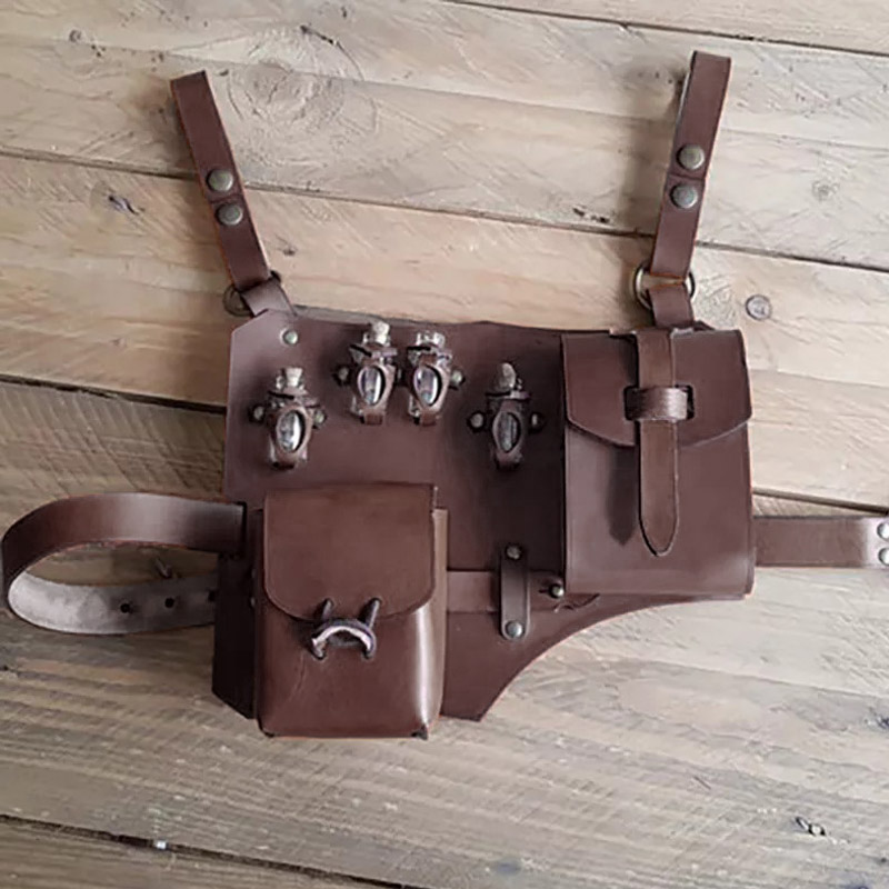 Retro Chic Waist Bag Medicine Pouch — foto 6