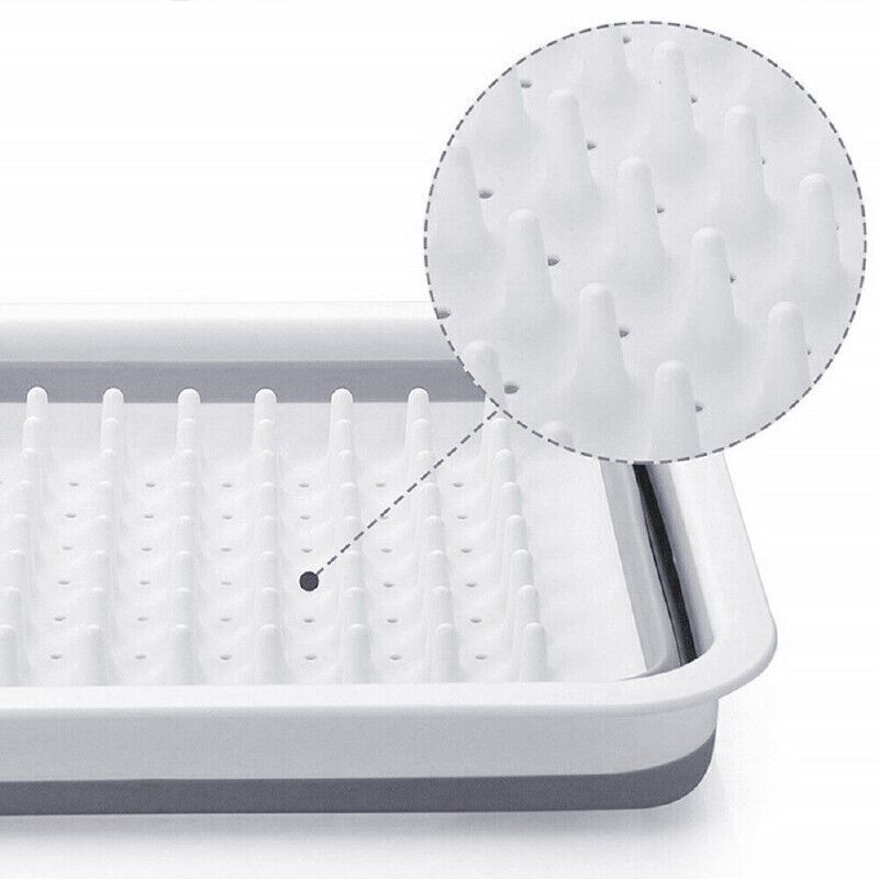 Home Master Collapsible Dish Drainer Small Spaces Camping Caravan 34CM X 28.5CM
