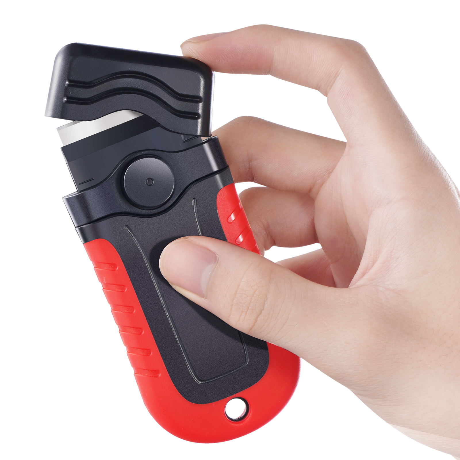 VEVOR Razor Blade Scraper Locking Scraper Tool 15 Extra Blades With Security Cap image 6