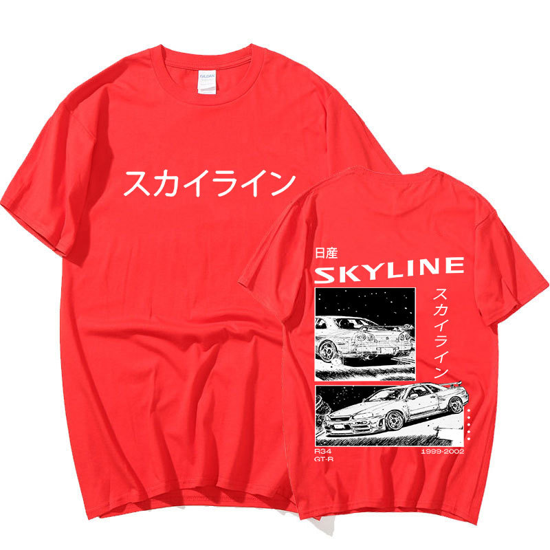 Title 8, Letter Double-sided Printed T-shirt