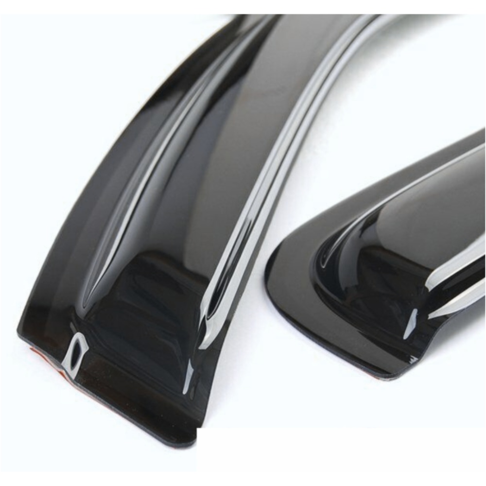For 05-12 Pathfinder Acrylic Window Visors Vent Sun Rain Guard Shade — foto 5