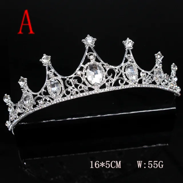 Super Glitter Pearl Rhinestone Headband Headdress - Shop at LoveMi