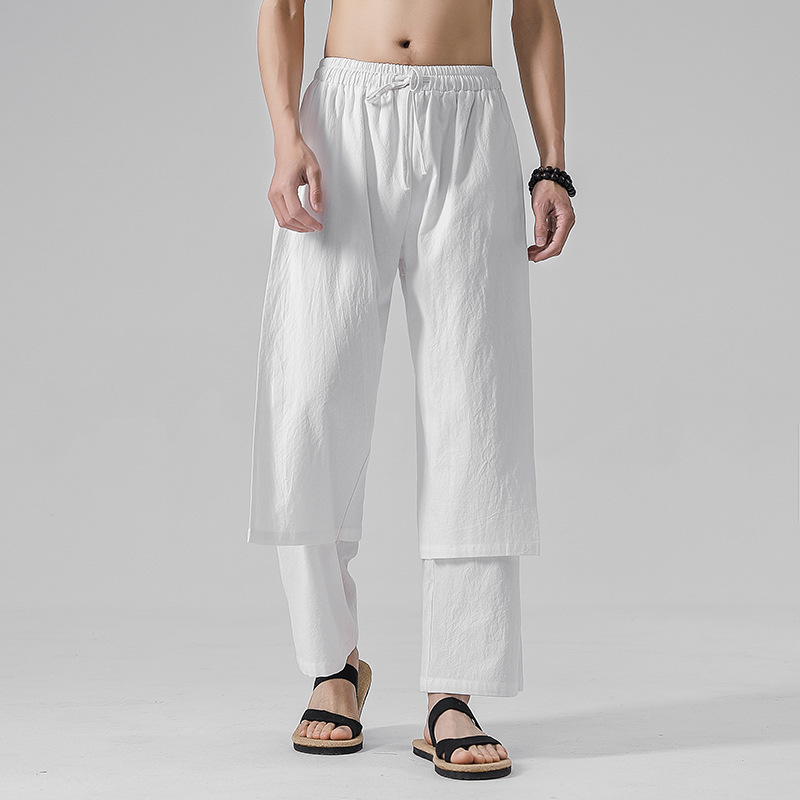 Title 3, Zomer katoenen en linnen casual broek