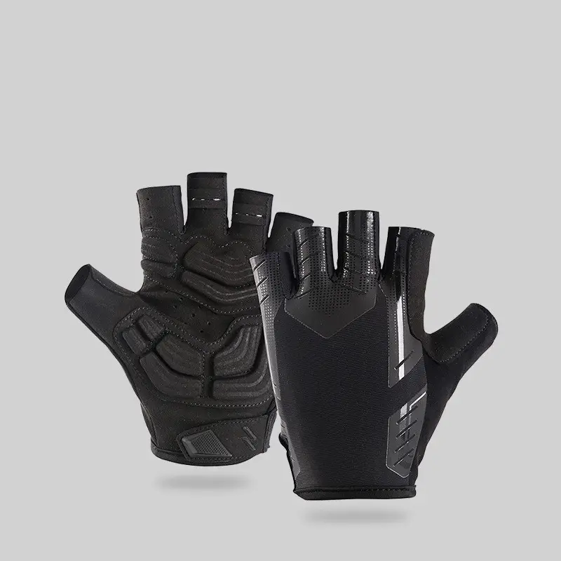 Cycling Gloves Men Women Half Finger Shockproof Wear Resistant