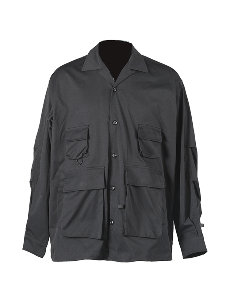 Functional Fishing Waterproof Shirt Pocket Tooling Jacket