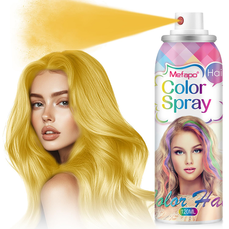 Color Spray Hair - Tinte Temporal Para El Cabello De 120ML, Gel Crema De Tinte Lavable Con Estilo Fuerte Para Fiestas Y Cosplay
