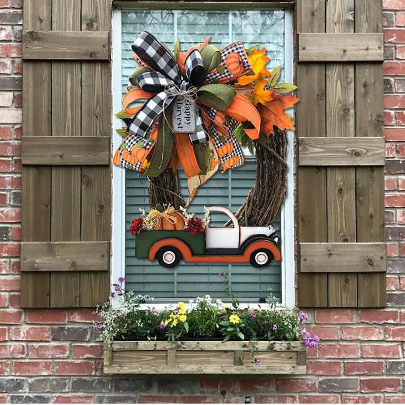 Halloween truck garland party decoration