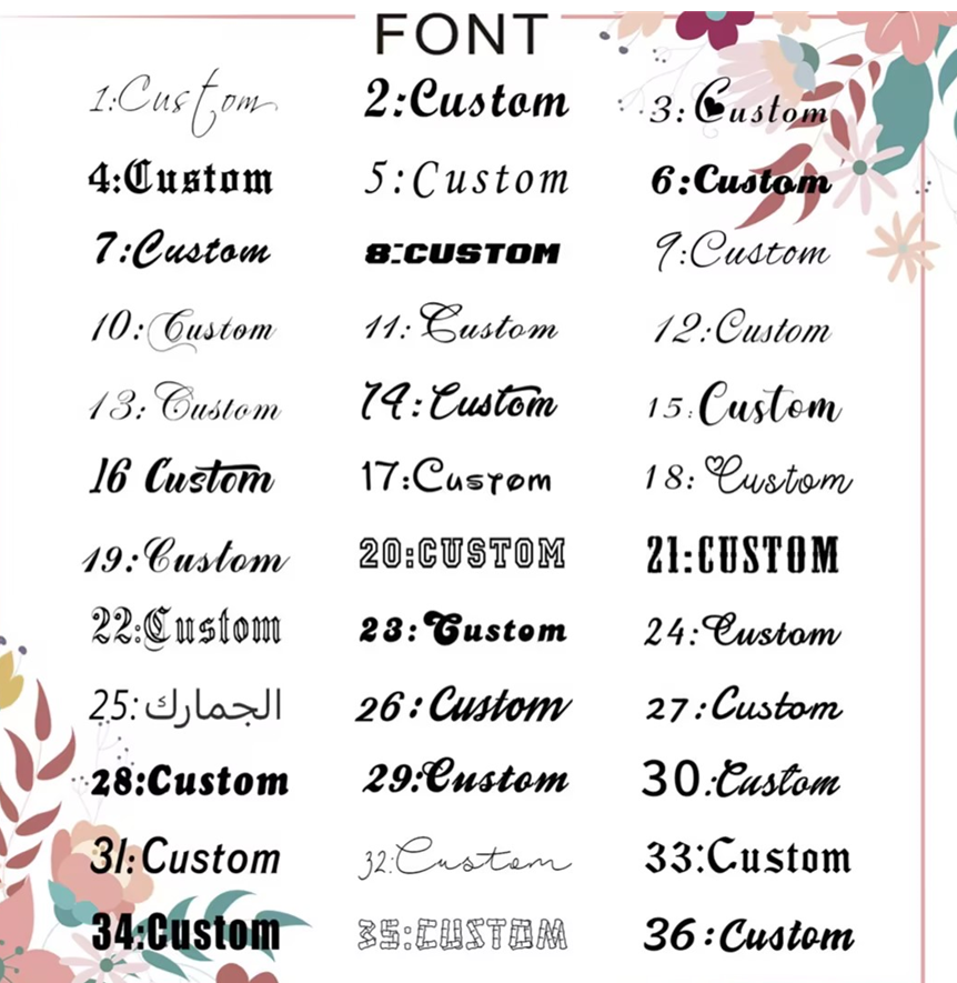 Personalized Name Clavicle Chain