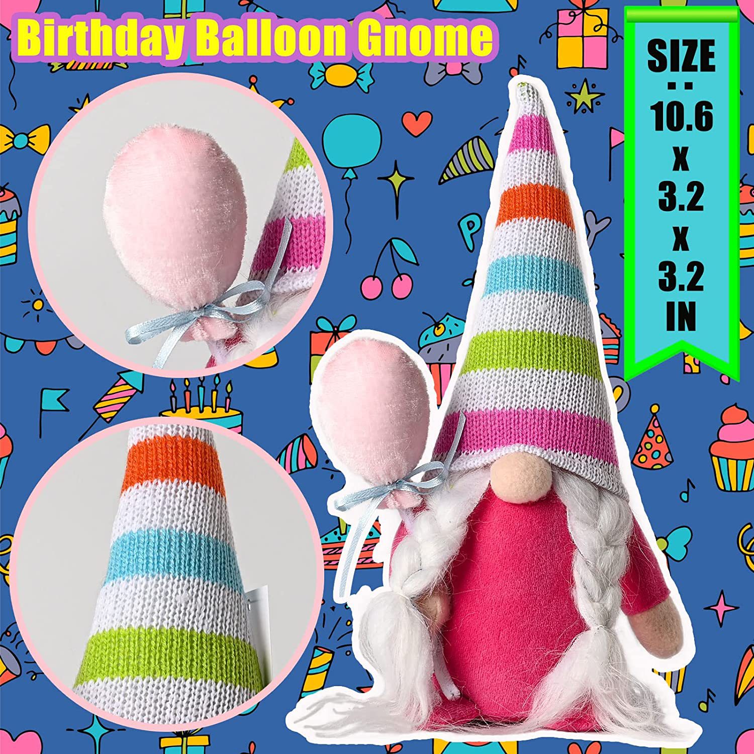 Birthday Plush Elf Decoration Birthday Faceless Doll Ornaments 28 ecd4e09e 1020 4cb3 9190 65c22daff3c7