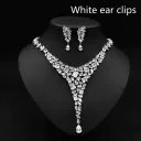 White Ear Clips