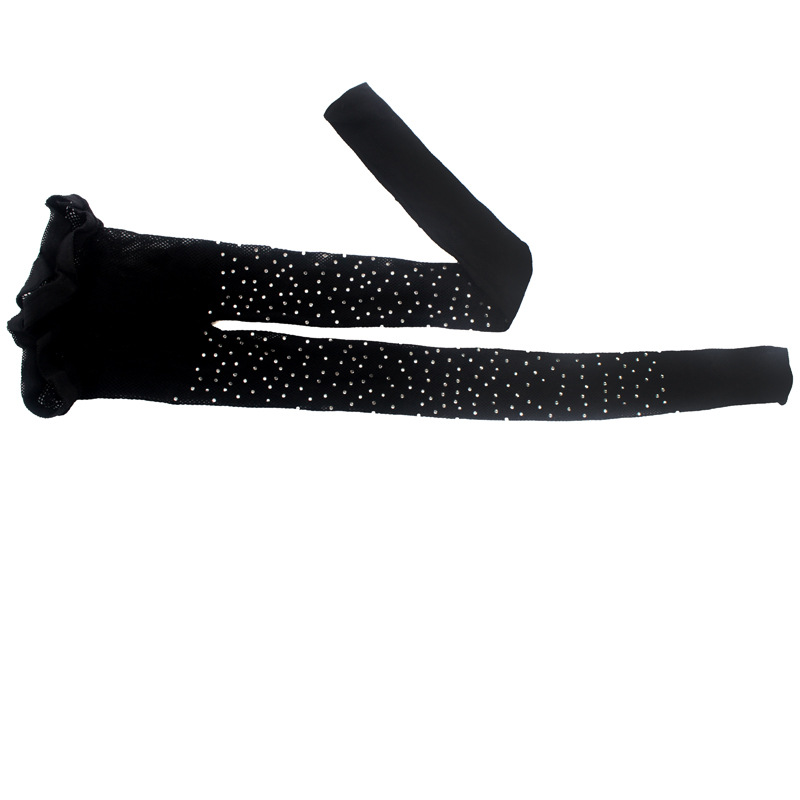 Fishnet Stockings With Diamonds