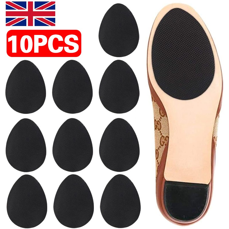 10x Non Slip Shoe Sole Protector Pads Self Adhesive Anti-Slip Stick On Grip — image 8