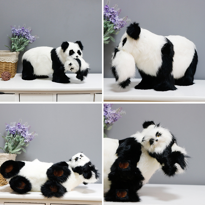 Simulation Bear Model White Bear Ornaments Photography Prop