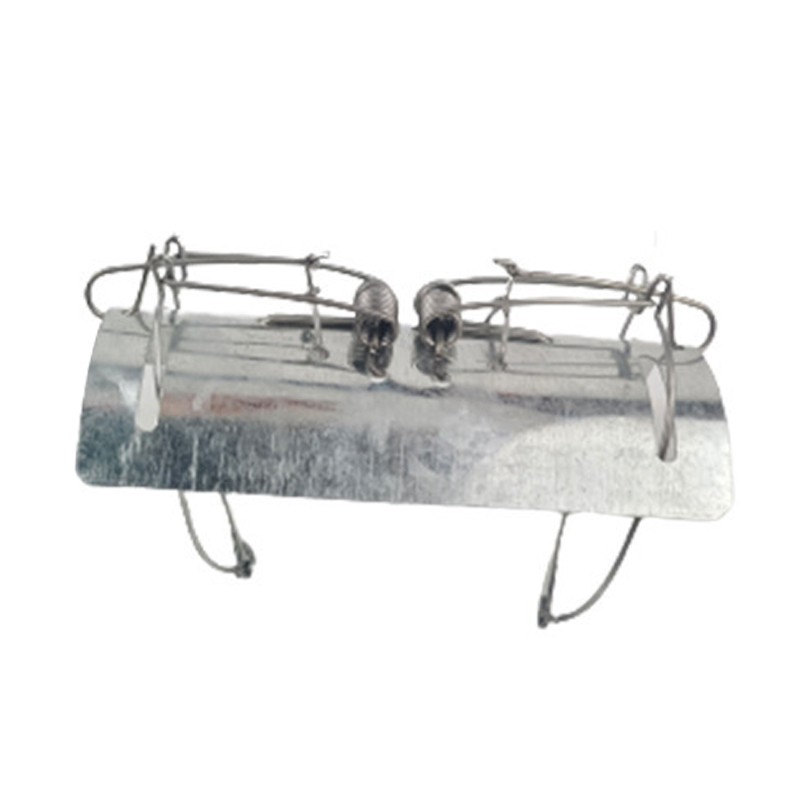 5x Set Tunnel Mole Trap Heavy Duty Metal Quick And Effective Dual Entry New UK — image 4